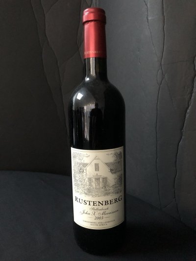 Rustenberg, John X Merriman, Stellenbosch