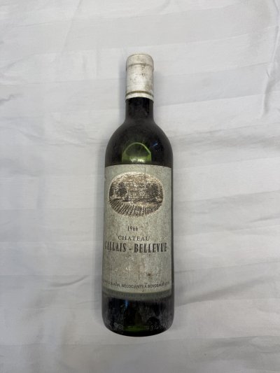 Bordeaux Red 1966 Chateau Gallais-Bellevue