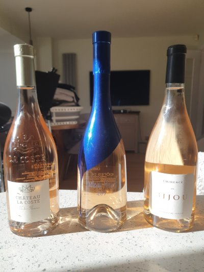 Chateau Minuty 281 Rose and 2 other Provence