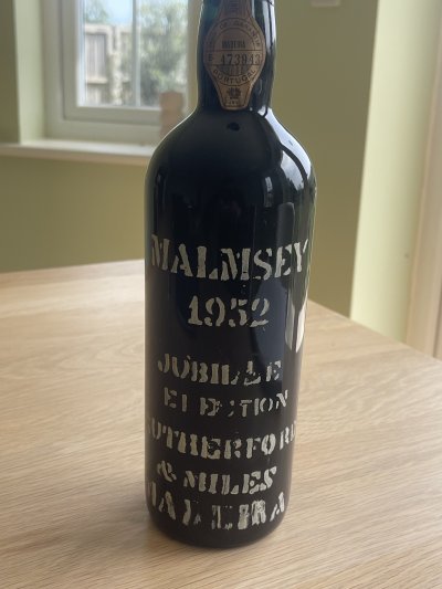Rutherford & Miles, Malmsey, Madeira, 1952 Jubilee Edition