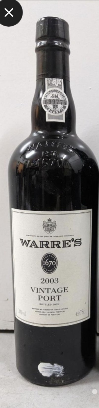 Warre's, Vintage Port