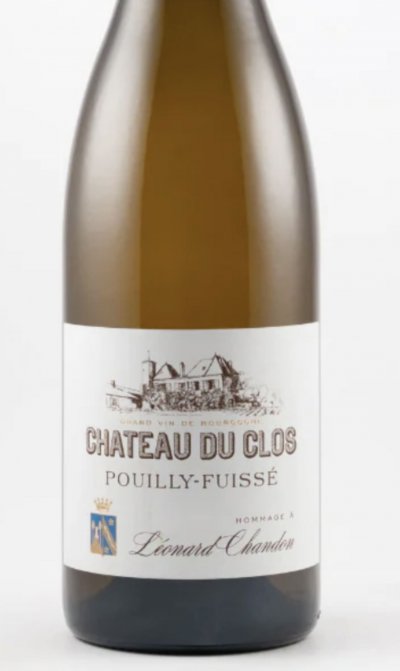 Chateau Clos, Pouilly-Fuisse, Hommage Leonard Chandon