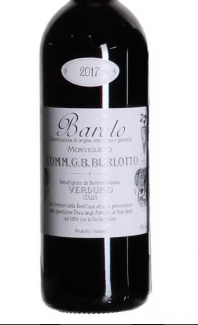 Comm. G.B. Burlotto, Barolo, Monvigliero