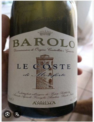 Famiglia Anselma, Barolo, Le Coste di Monforte