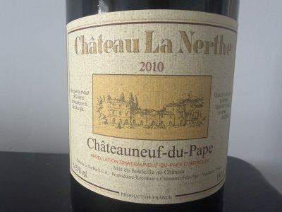 Chateau La Nerthe, Chateauneuf-du-Pape