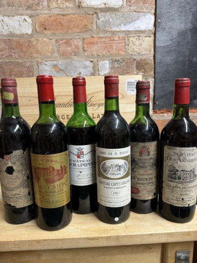mixed bordeaux x 6