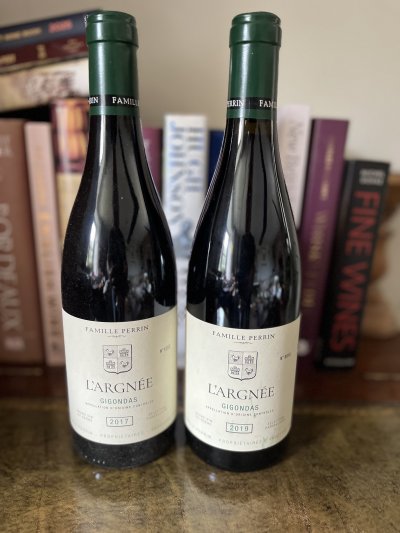 Famille Perrin, Gigondas, L'Argnee Selection Parcellaire 2017 & 2019