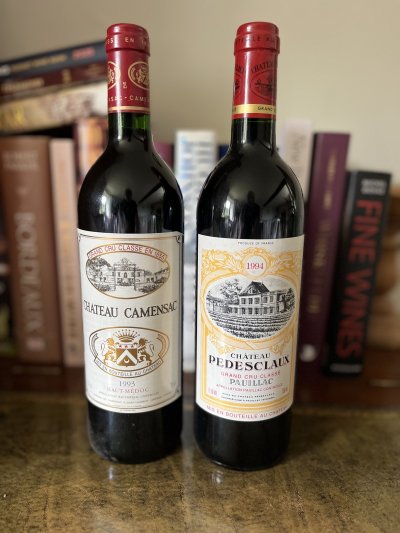 A lovely pair of 90’s Grand Cru Classe wines