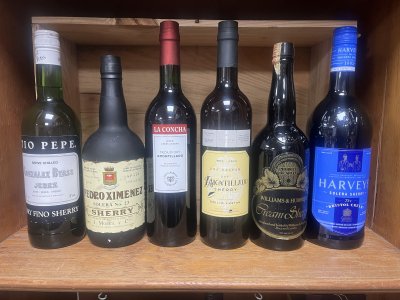 6 X Interesting Sherry inc Old Pedro Ximenez 
