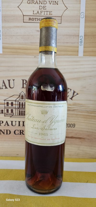 Chateau d'Yquem Premier Cru Superieur, Sauternes