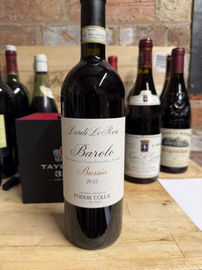 Poderi Colla, Barolo, Bussia Dardi le Rose 94 pts