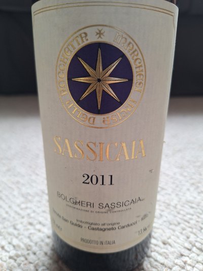 Sassicaia, Tenuta San Guido, Bolgheri