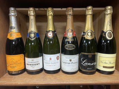 Private Cellar 6 X Old Champagnes No Reserve