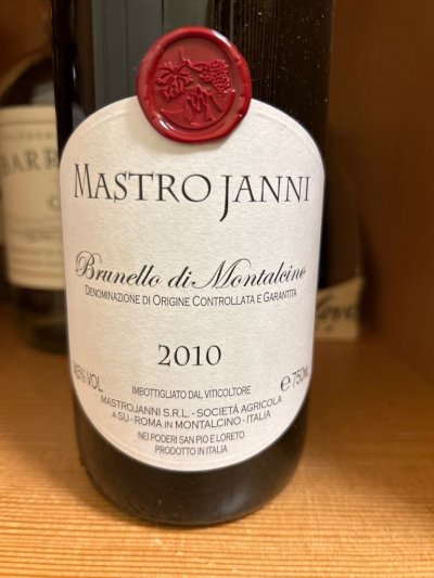 2010 Mastrojanni, Brunello di Montalcino