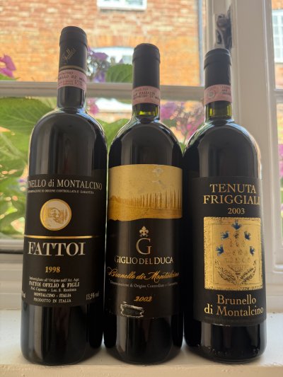 beautiful mixed brunello x 3