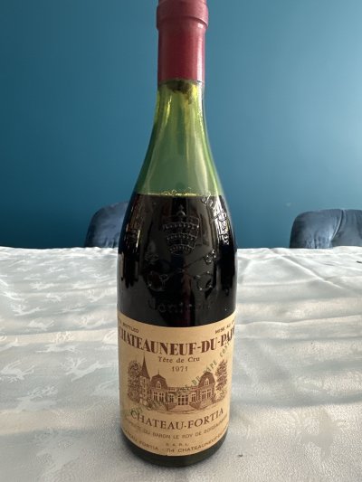 Chateau Fortia, Chateauneuf-du-Pape, Baron