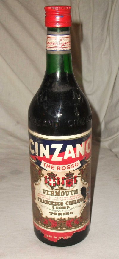 1970s CINZANO THE ROSSO.  Torino, Italy.