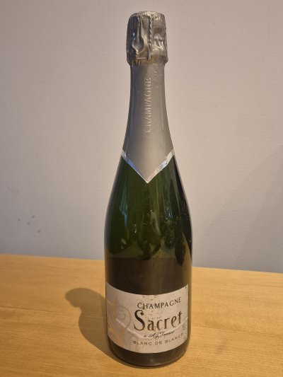 Champagne Sacret Blanc de Blancs Brut