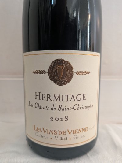 Les Vins de Vienne, Hermitage, Chirats Saint Christophe