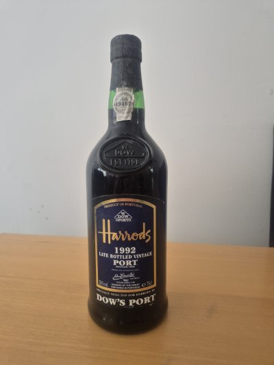 Harrods Exclusive 1992 Dow's Late Bottled Vintage Port