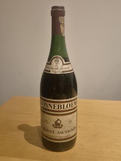 1972 Zonnebloem Cabernet Sauvignon – Stellenbosch, South Africa