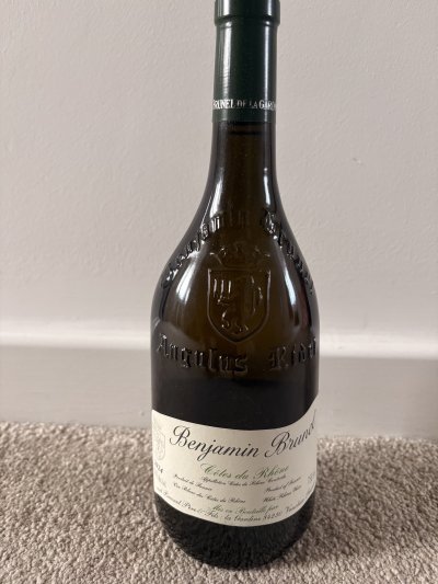 Benjamin Brunel cote du Rhone Blanc