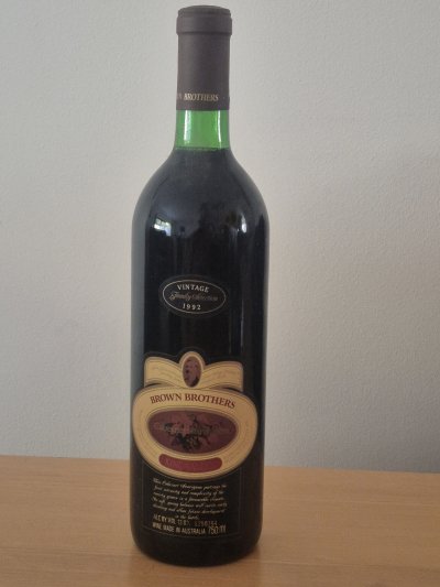 1992 Brown Brothers Family Selection Cabernet Sauvignon – King Valley, Australia