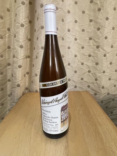 Weingut August Perll, Bopparder Hamm Mandelstein Riesling Spätlese, Mittelrhein