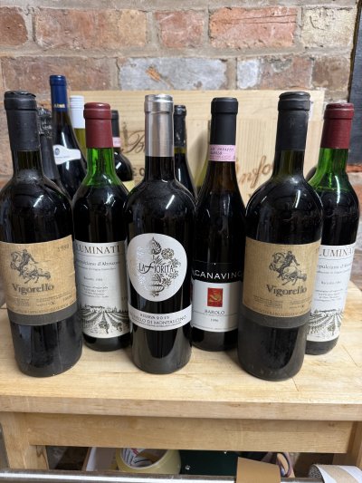 mixed italian bin ends x 6