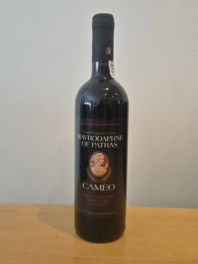Cameo Mavrodaphne of Patras – Greek Sweet Red Wine – 75cl