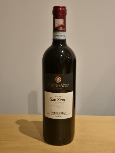 Corte Alta “Vigna San Zeno” 2013 – Valpolicella Classico DOC – 75cl