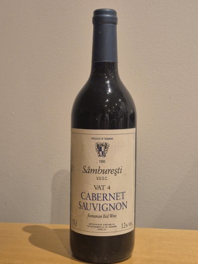 1995 Sâmburești V.S.O.C. Vat 4 Cabernet Sauvignon 