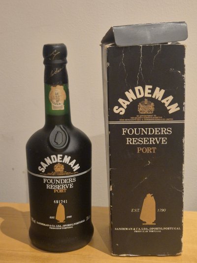Sandeman Founders Reserve Port – 70cl – 20% Vol – Original Presentation Box & Leaflet