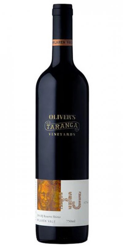 Oliver's Taranga, Hj Reserve Shiraz, South Australia, McLaren Vale, Australia