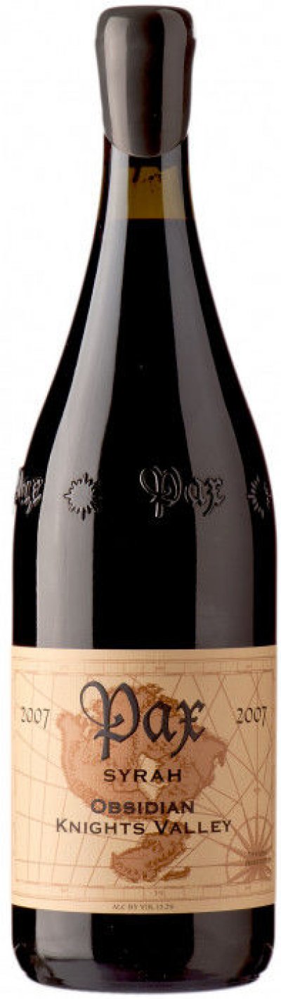 Pax, Syrah Obsidian, California, Knights Valley, United States, AVA