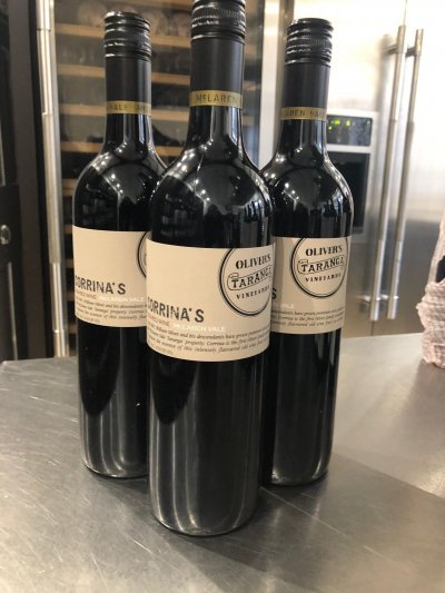 Oliver's Taranga, Corrinas Cabernet Sauvignon Shiraz, South Australia, McLaren Vale, Australia