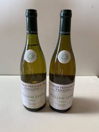 Domaine William Fevre, Chablis Vaillons, Burgundy, Chablis, France, AOC, 1er Cru 2003, 2004