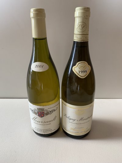Etienne Sauzet, Puligny Montrachet 1999 & Boyer Martenot Meursault 2001