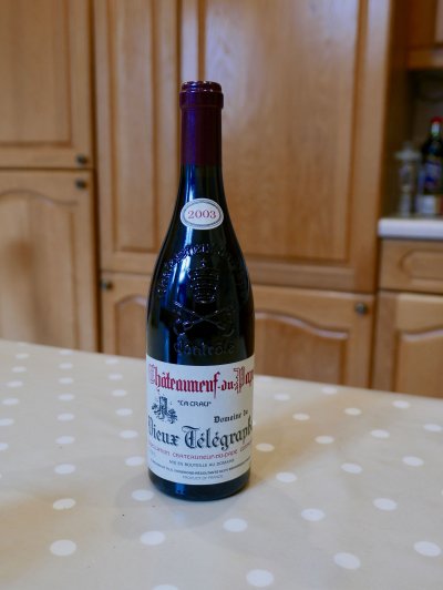 Vieux Telegraphe, Chateauneuf Du Pape, Rhone, Chateauneuf du Pape, France, AOC-RP 92 points