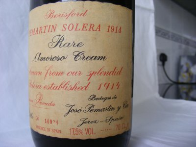 Pemartin, Solera 1914 Berisford Privada Amoroso Cream Sherry Reserva, Madeira, Portugal, DOC, Reserva