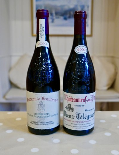 Beaucastel and Vieux Telegraphe pairing