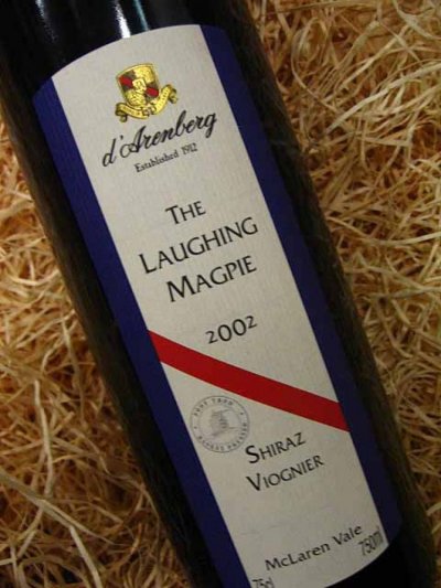D Arenberg, Laughing Magpie Shiraz, South Australia, McLaren Vale, Australia