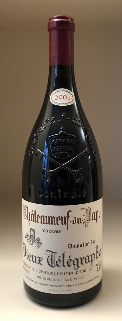 Vieux Telegraphe, Chateauneuf Du Pape Crau, Rhone, Chateauneuf du Pape, France, AOC