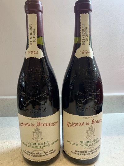 Lot 305 - Six bottles of 75cl red wine: 1994 Chateau