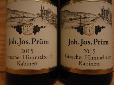 Joh Jos Prum, Graacher Himmelreich Riesling Kabinett, Mosel, Germany, Pradikatswein