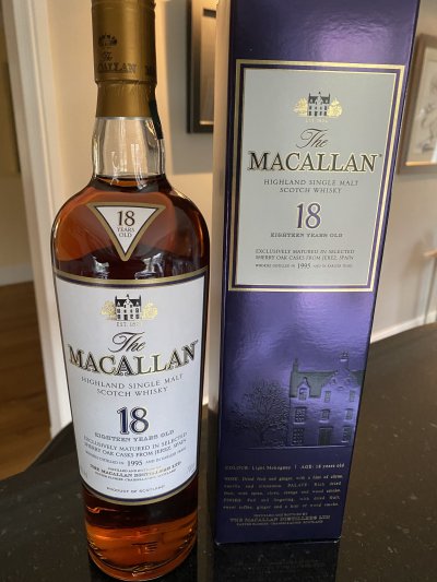 The Macallan 18 Year Old Sherry Cask 1995
