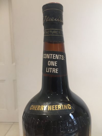 Peter Heering Cherry Liquer - 1l, 70's bottling, original box