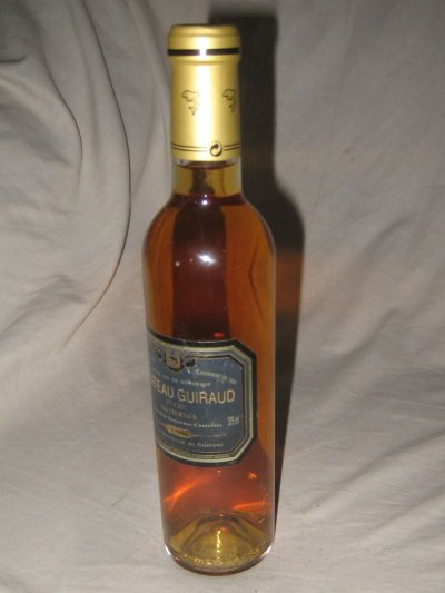 2001 Chateau Guiraud.  1er Cru Sauternes.  Bordeaux.