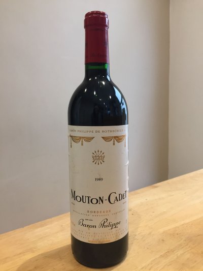 Chateau Mouton Cadet - Baron Phillipe de Rothschild - 1989