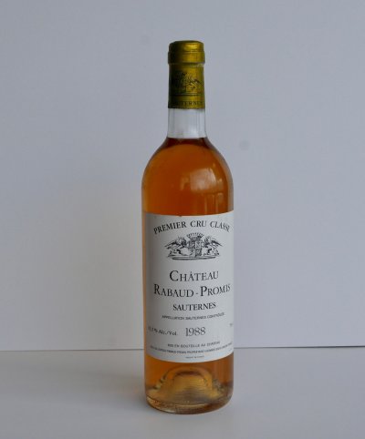 Rabaud Promis, Bordeaux, Sauternes, France, AOC, 1er Cru Classe, RP 93 points